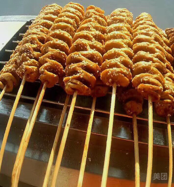 户部巷烤面筋店