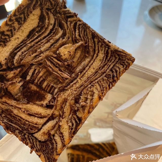 巧克力吐司图片