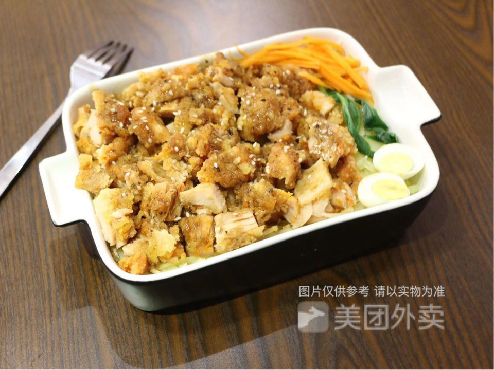 黑椒烤肉拌饭图片