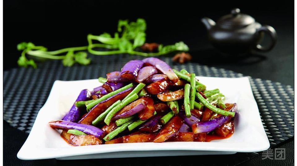 豆角烧茄子