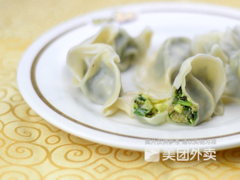 韭菜鸡蛋饺子 猪肉土豆饺子