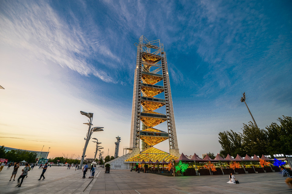 北京奥林匹克公园-玲珑塔位于北京市朝阳区奥运村街道新奥.