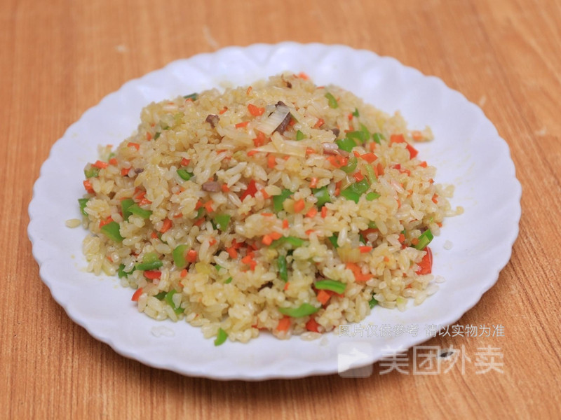 驴肉炒饭图片