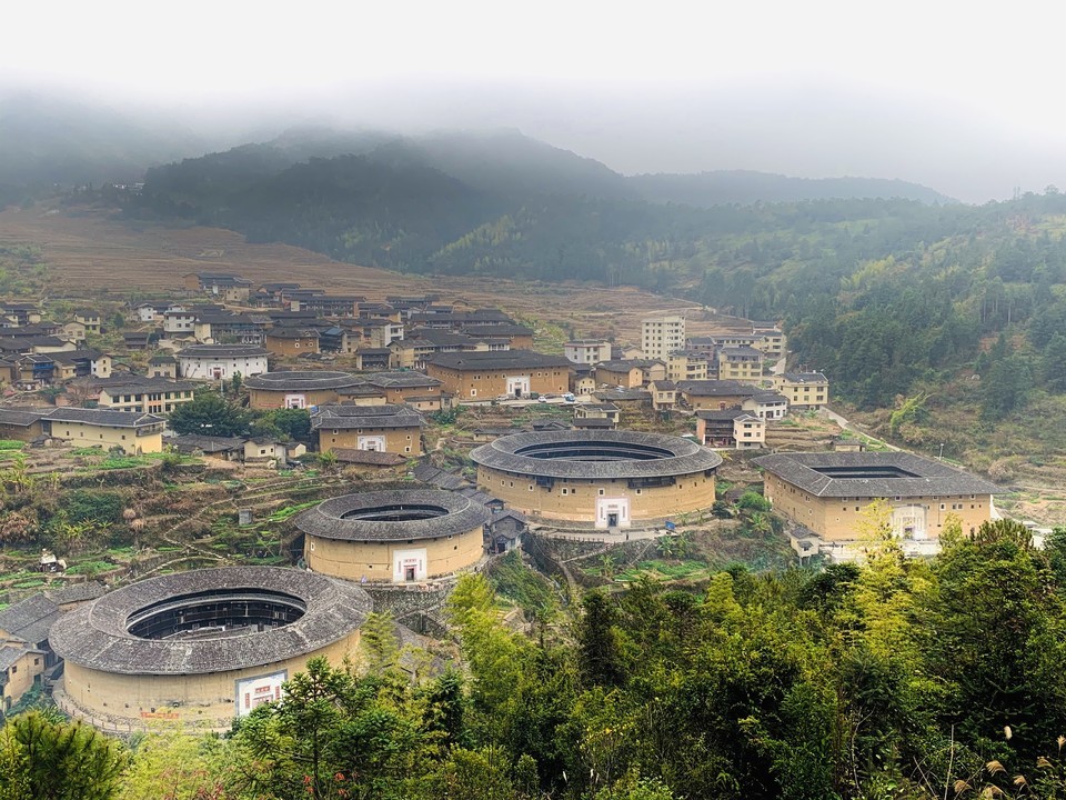 福建土楼永定景区·初溪土楼古村落