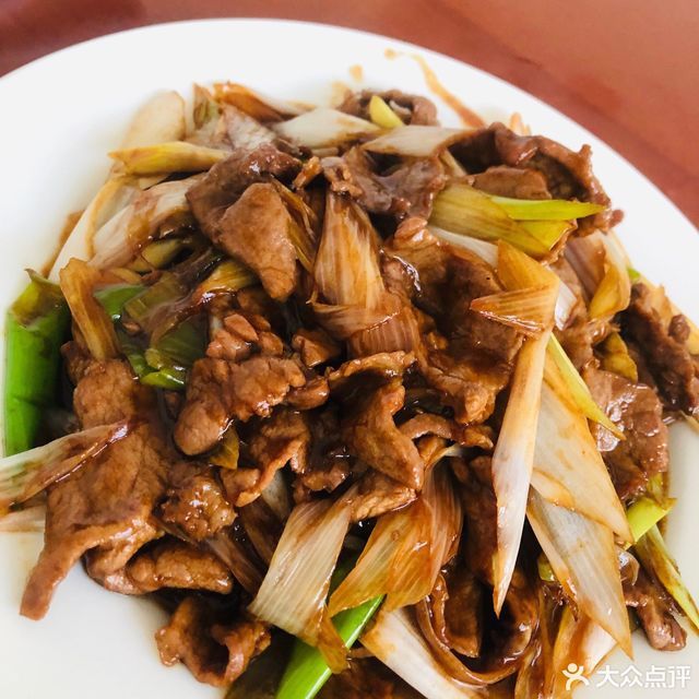 葱爆驴肉 馅饽饽