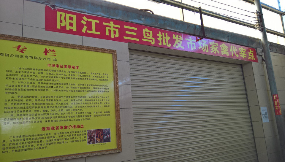 阳江市三鸟批发市场