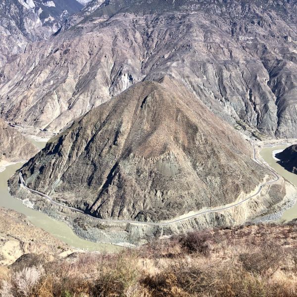 梅里雪山国家公园金沙江大湾