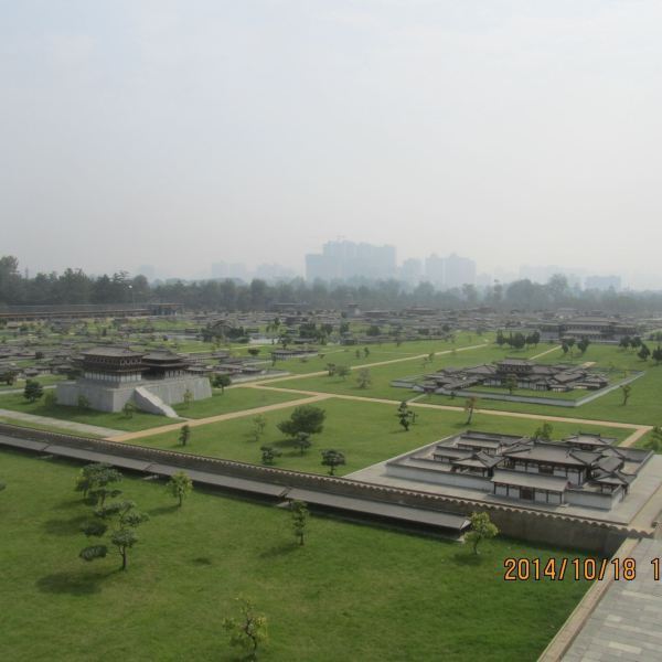 大明宫国家遗址公园-微缩景观