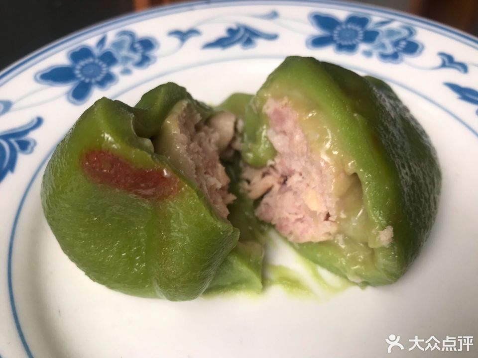 腌笃鲜笋丁青团