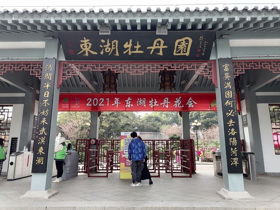 2021-07-19【武汉东湖牡丹园】武汉东湖牡丹园地址,园