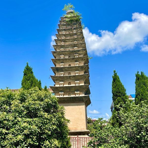 休闲娱乐;风景名胜;scenic推荐菜:洋县开明寺唐舍利塔位于汉中