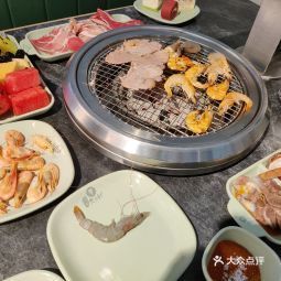 津创九寸钉自助炭火烤肉武清万达店