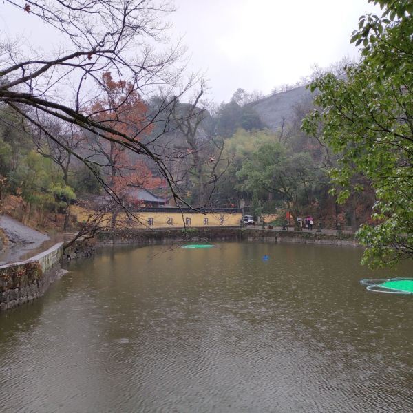 世界那么大可我只想走遍中国:在大佛寺山门进去就能看到.