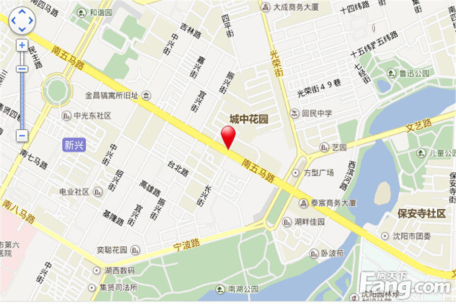 南五马路城中花园