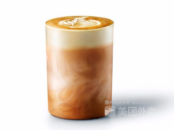 双杯热燕麦拿铁图片