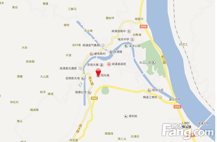 福建省闽清县梅城镇国税集资楼
