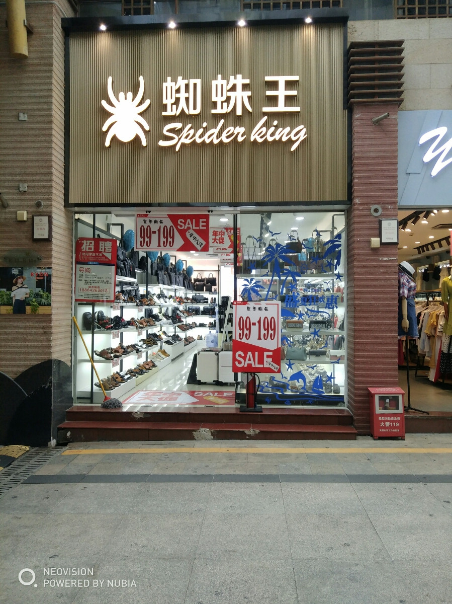              蜘蛛王专卖店