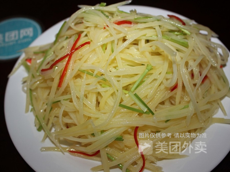 麻麻花土豆丝图片