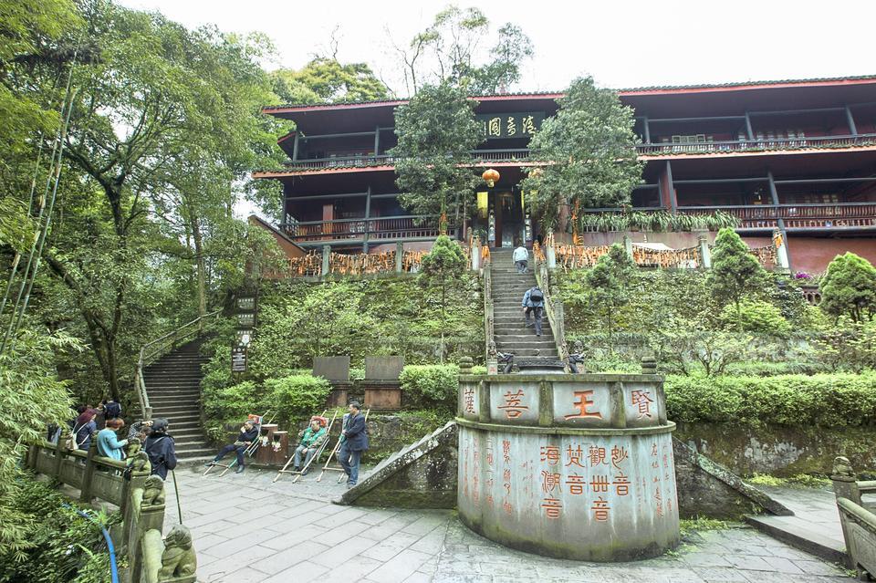 峨眉山景区五显岗