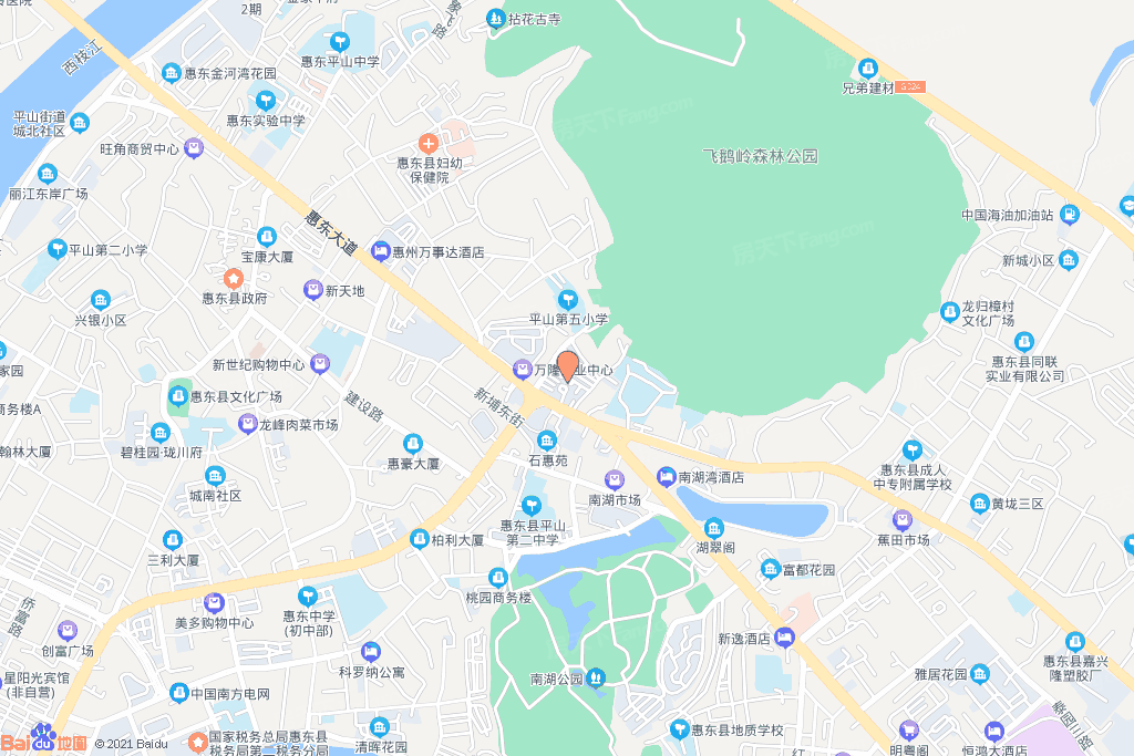 【龙熙花园惠东】地址,电话,路线,周边设施_360地图