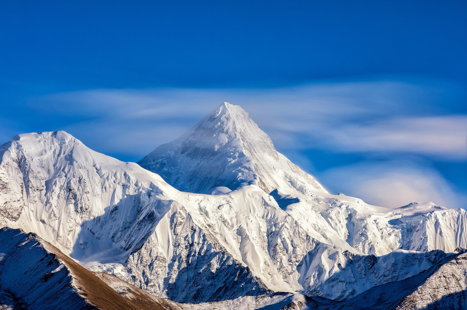 贡嘎雪山观景台