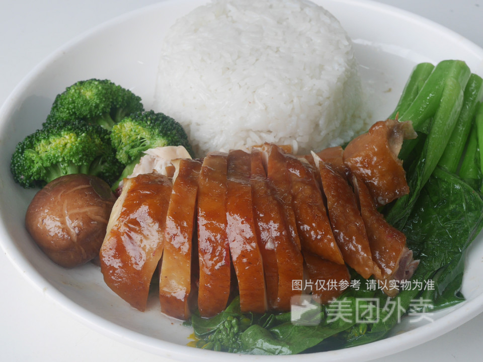 豉油鸡饭
