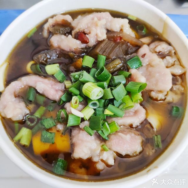 酸菜滑肉面块