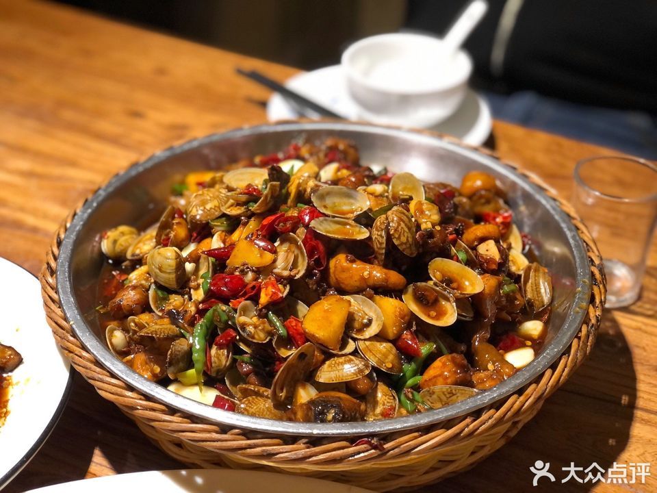 花蛤炒鸡图片