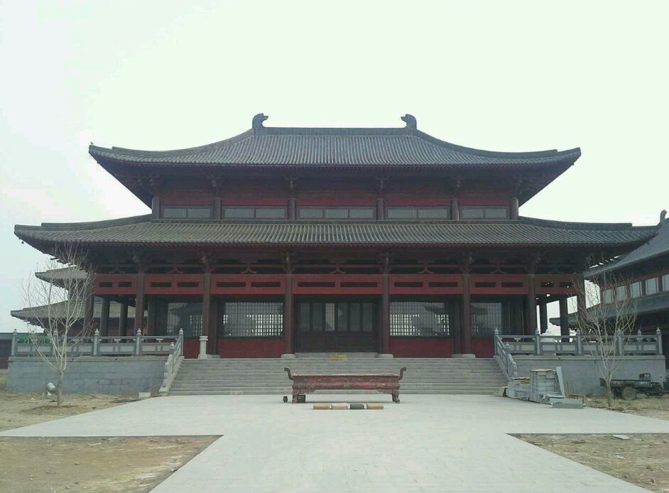 崇福寺位于廊坊市大城县里坦镇