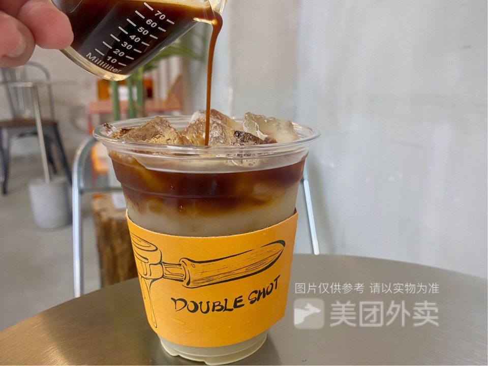 气泡美式咖啡拿铁咖啡推荐菜:double shot双份咖啡位于泉州市石狮市征