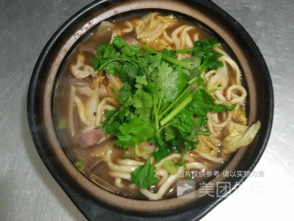 羊心砂锅面椒盐羊排推荐菜:玉环特色羊杂馆位于台州市椒江区台州大道