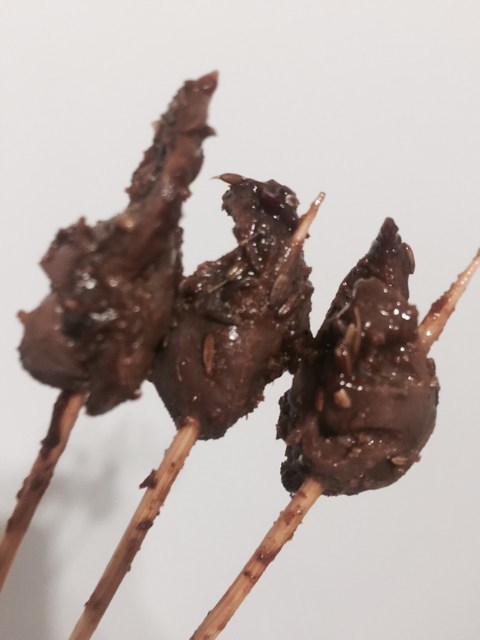 郑州市 餐饮服务 餐馆 正餐 中餐正餐 炸串炸烧饼布袋馍推荐菜:鸡肝