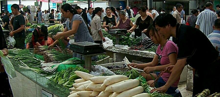               岑港农贸市场