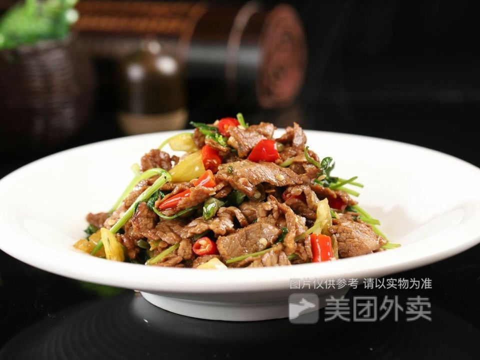 捞菜黄牛肉黄牛肉