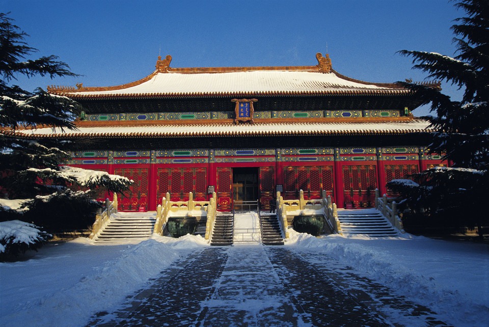 北京故宫博物院西南