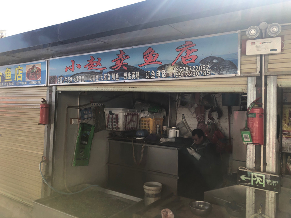 小赵卖鱼店