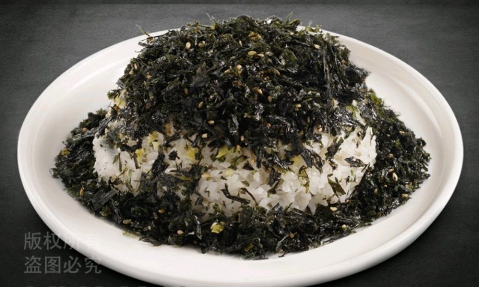 韩式海苔饭图片
