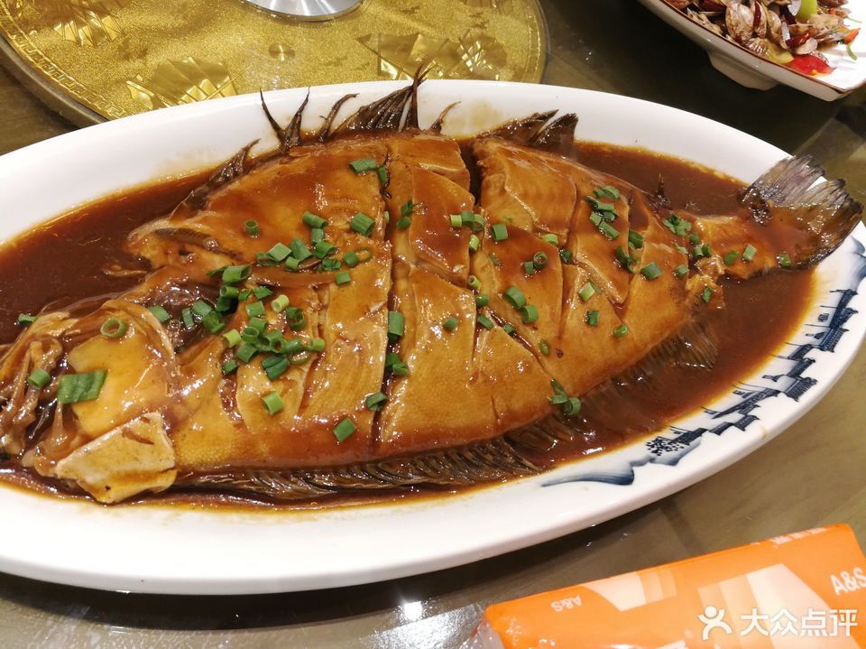 酱焖鸦片鱼图片