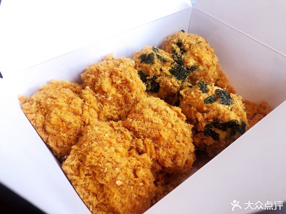 蟹黄风味酥松小贝图片