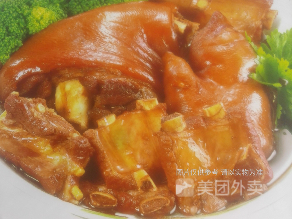 猪脚饭 猪脚大肠双拼