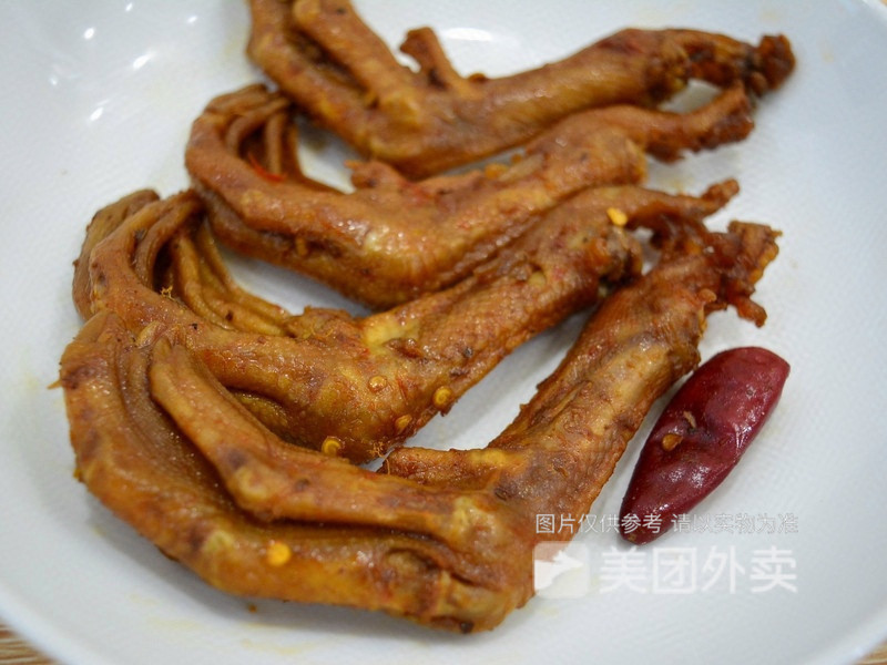 烤鸭脚图片