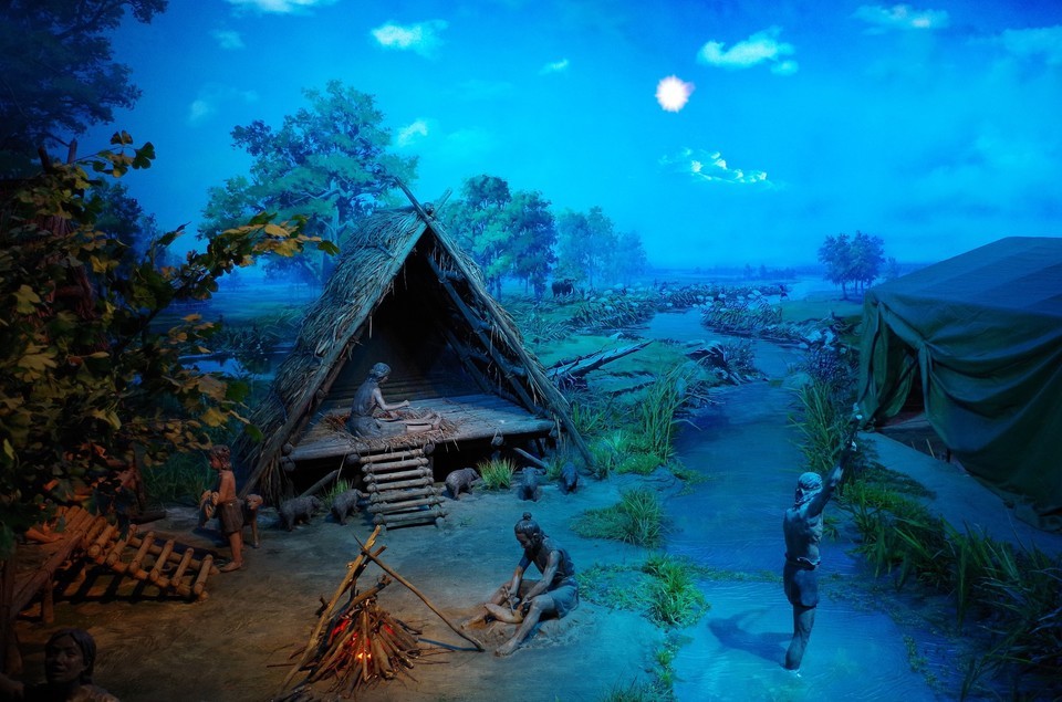 上海崧泽遗址博物馆图片