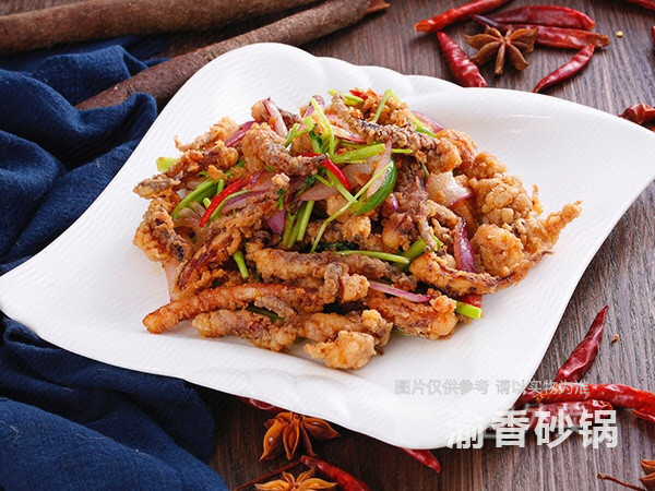 干煸鱿鱼头图片