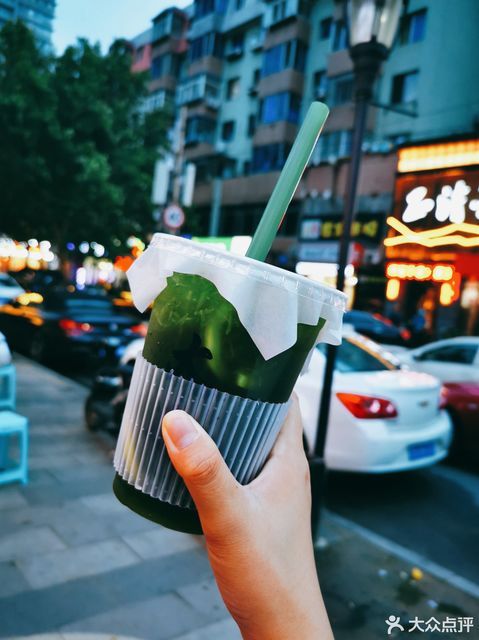 泰绿柠檬茶图片