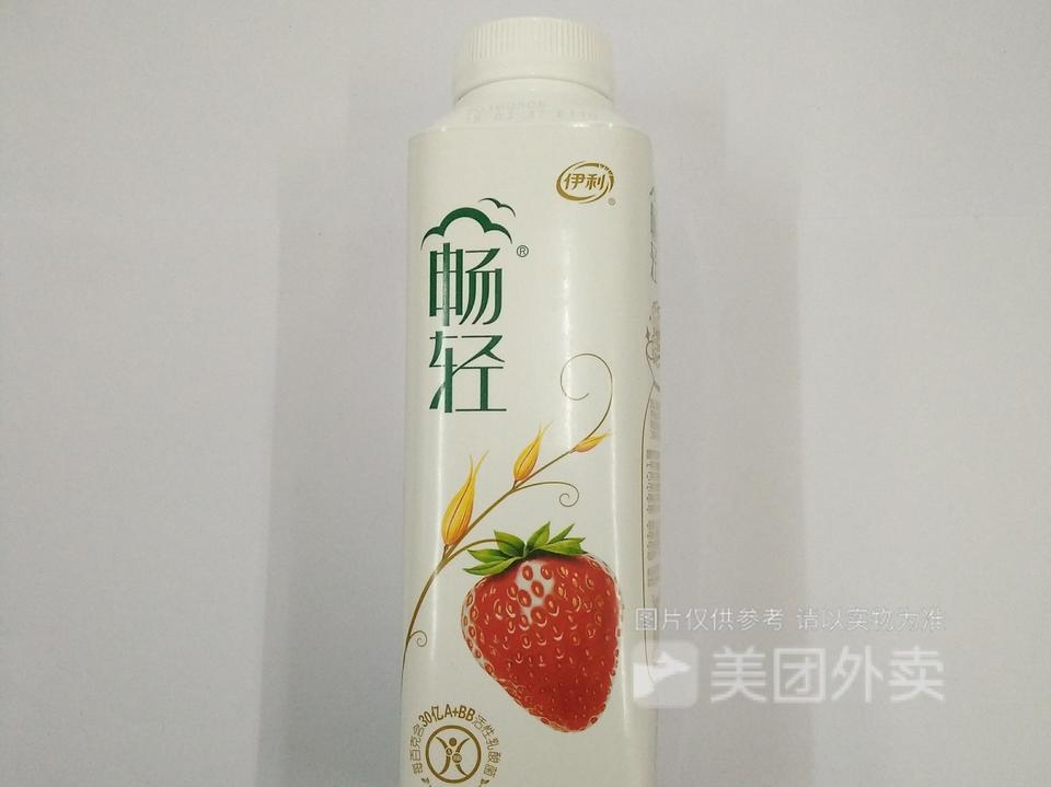 伊利畅轻燕麦十草莓图片