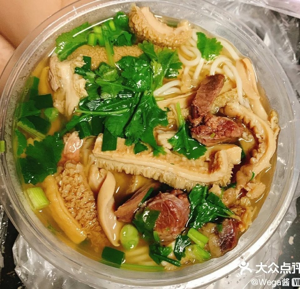 牛杂汤粉图片