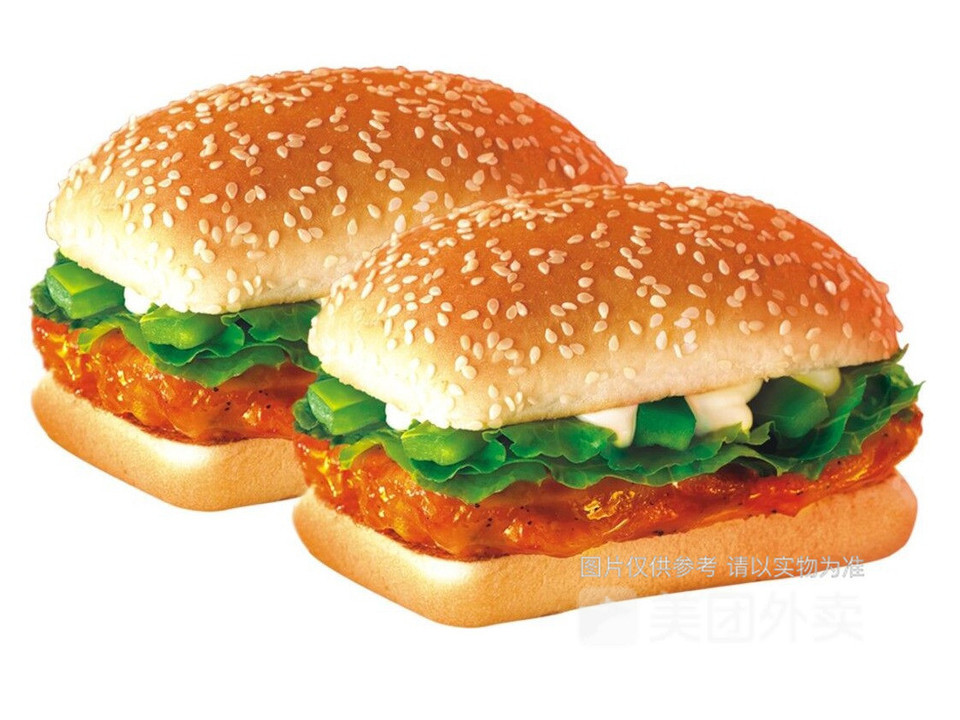 黄金烤鸡堡图片