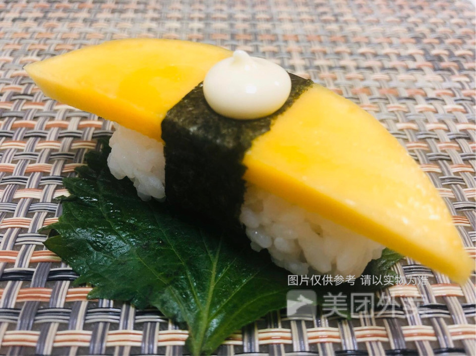 芒果寿司图片
