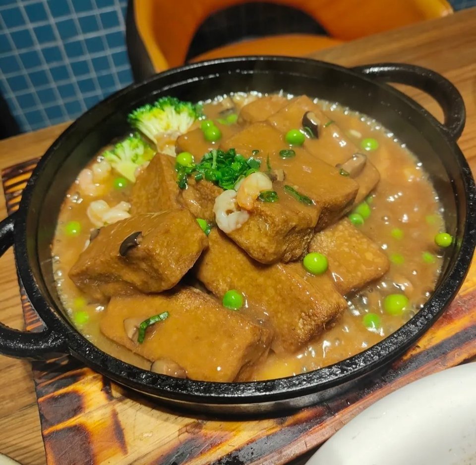 养生黑豆腐图片