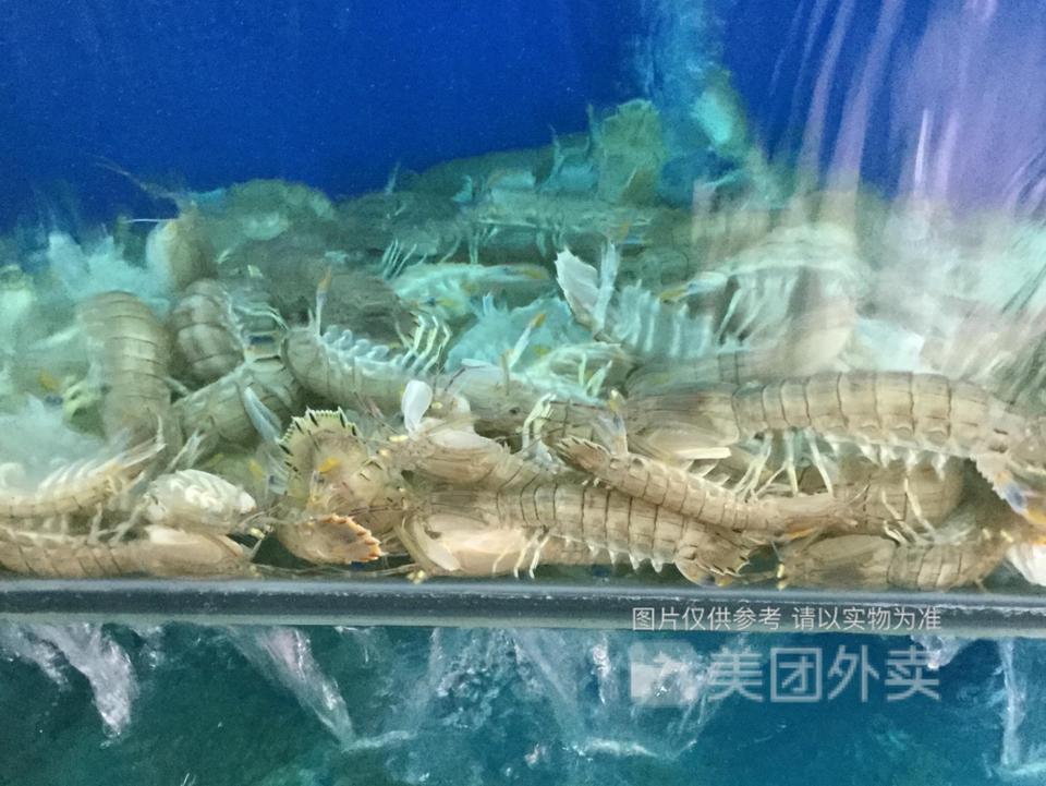 白定螺麻辣虾推荐菜:刘岩海鲜行位于长春市公主岭市和平街与胜利路